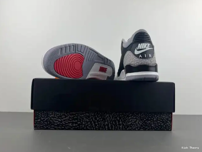 Kicktheory Cement 3 Black DN3707-010 Air Jordan 0616